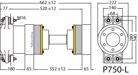 P 750-L Zeichnung
